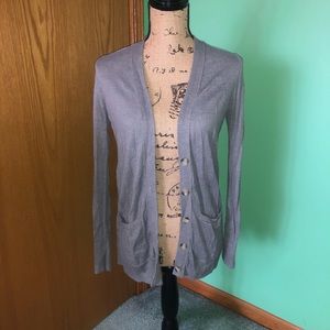 Grey Hollister cardigan